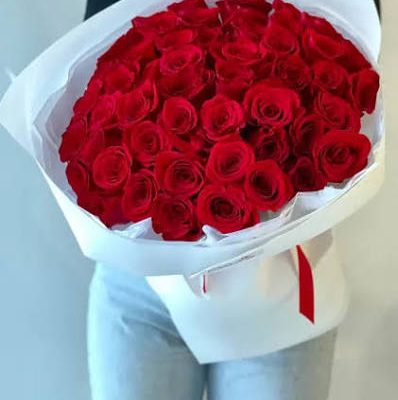 Букет из 51 красной розы